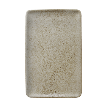 Raw lautanen 23,5x15 cm - Sandy beige - Aida