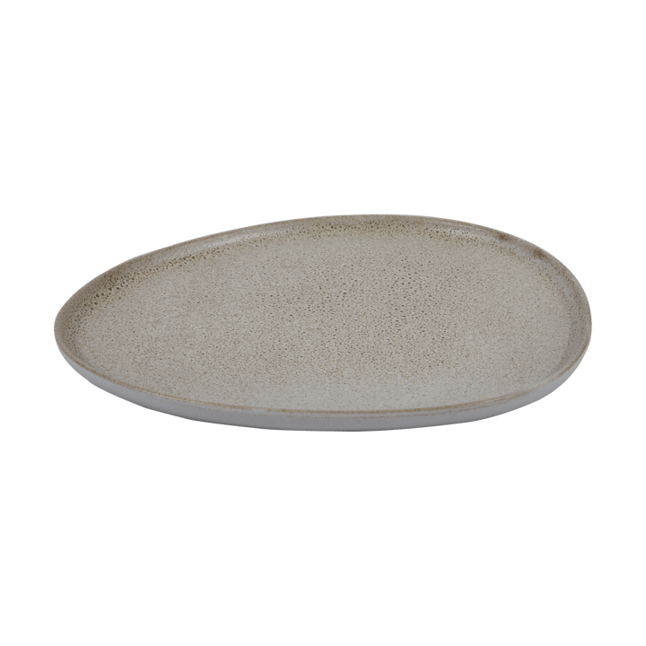 Raw Organic -lautanen 29 x 25 cm, Sandy beige Aida