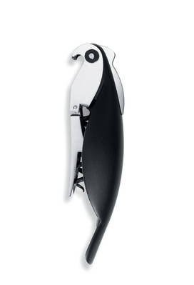 Alessi Parrot Korkkiruuvi 13×3 cm Musta