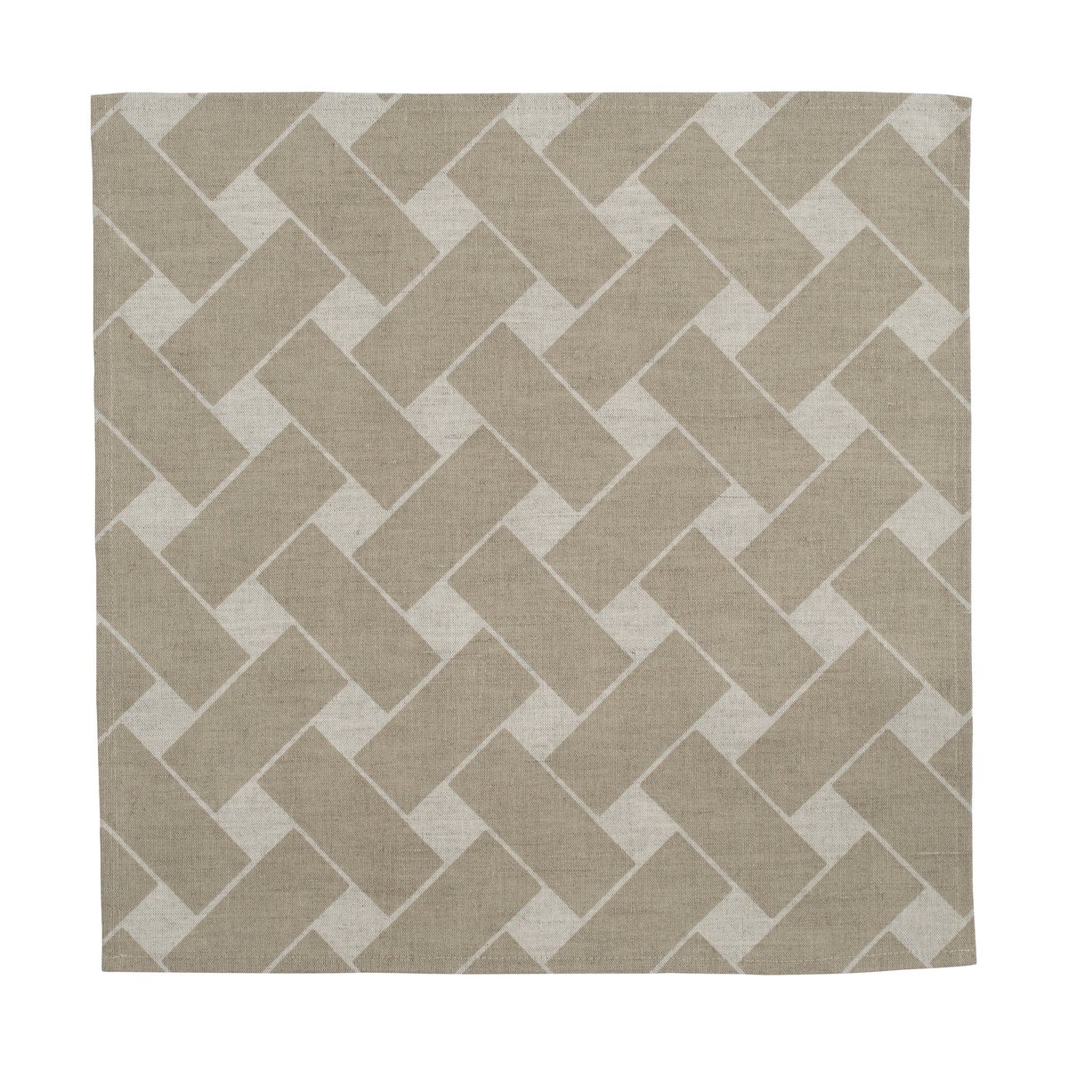 Almedahls Kori XL lautasliina 45x45 cm 2-pack Luonnon-taupe