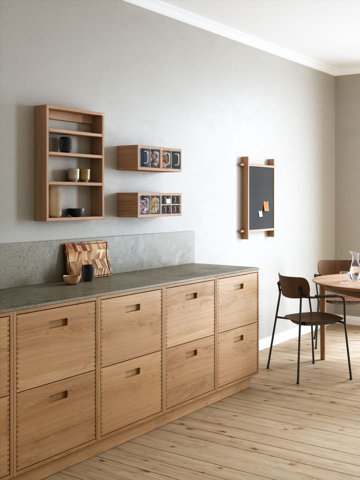 A-Podium seinähylly 70x10x52 cm, Oak Andersen Furniture