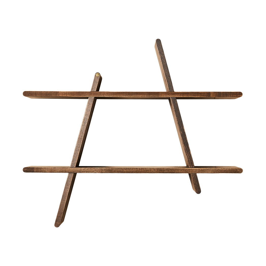 Andersen Furniture A-Shelf seinähylly Large 78x12x67 cm Ash