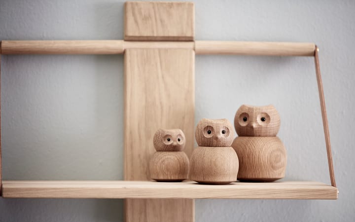 Andersen Owl puuhahmo Medium, Oak Andersen Furniture