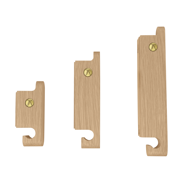 Multi Hooks koukku 3 kpl setti, Oak Andersen Furniture