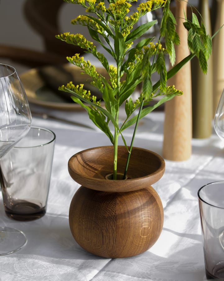 Shape bowl maljakko, Savustettu tammi Applicata