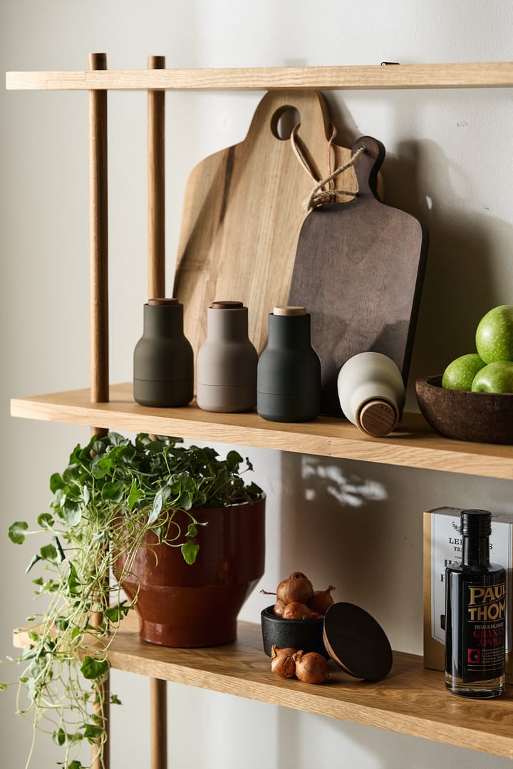 Bottle Grinder -maustemylly Small 2-pakkaus, Hunting green-beige-saksanpähkinä Audo Copenhagen