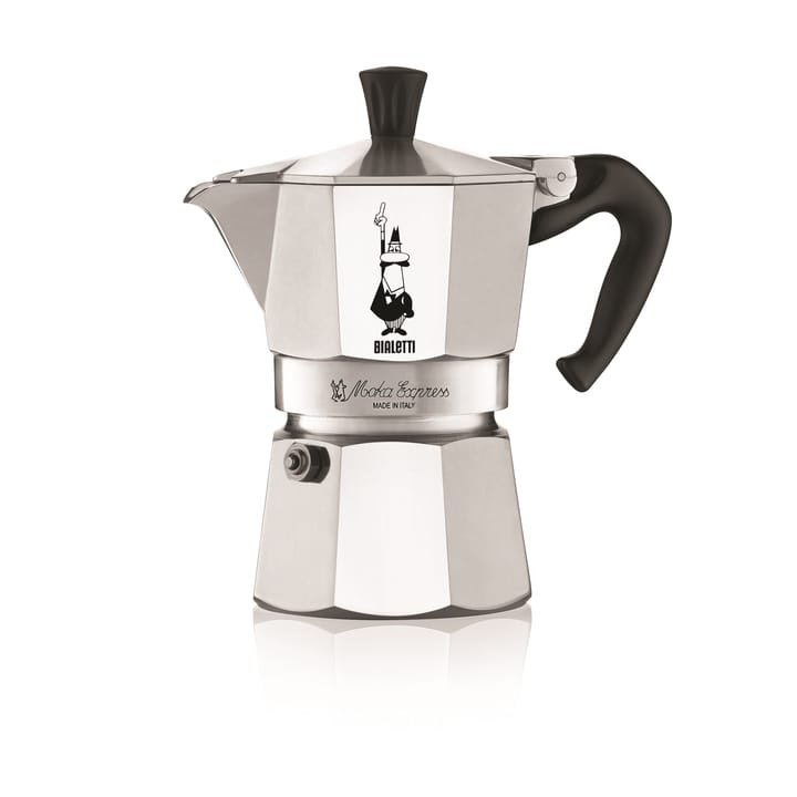 Moka kahvinkeitin 3 kuppia, Silver Bialetti