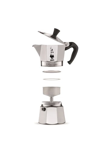 Moka kahvinkeitin 3 kuppia - Silver - Bialetti