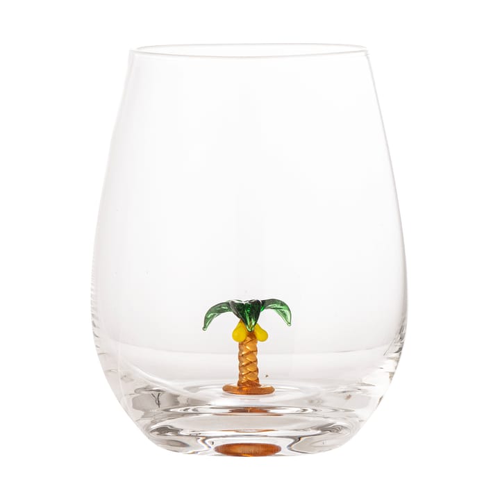 Misa juomalasi 56 cl, Clear-palm tree Bloomingville