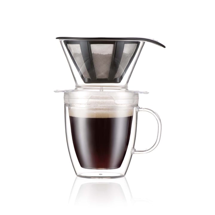 Pour Over kahvikannu suodattimella 35 cl - Läpinäkyvä - Bodum