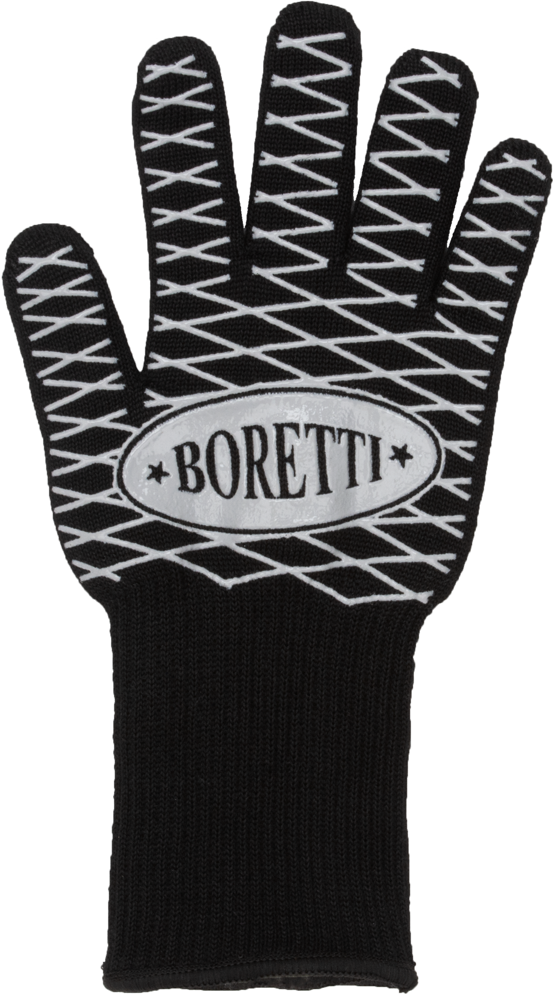 Boretti BBQ grillikinnas 35×16 cm Mattamusta