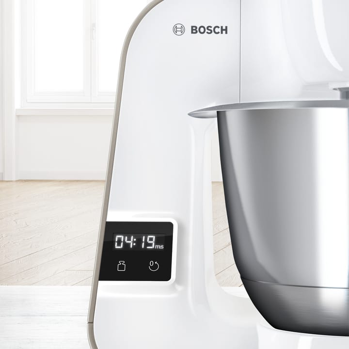 Bosch Serie 4 MUM5XW20 yleiskone vaa'alla 1000W, Valkoinen-shampanja Bosch