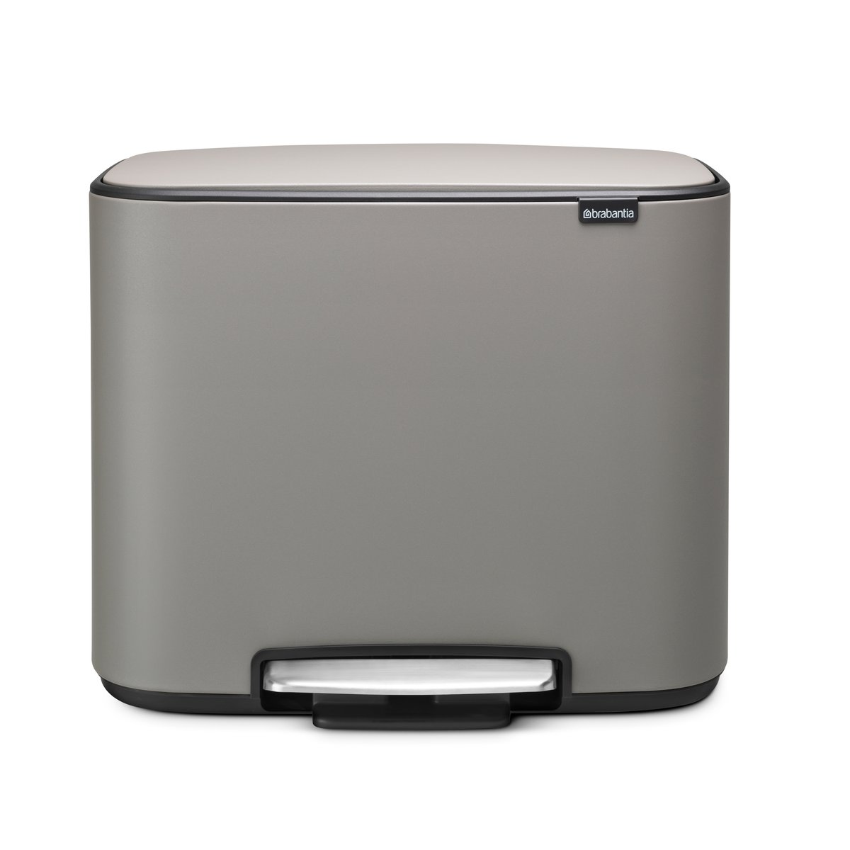 Brabantia Bo poljinroskakori 36 l mineral concrete grey