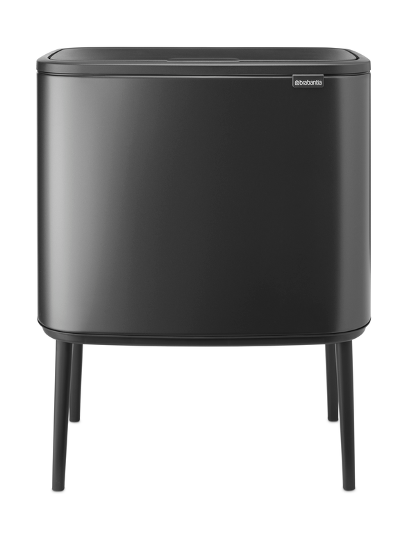 Bo touch bin 11+23 litraa, Confident Grey Brabantia