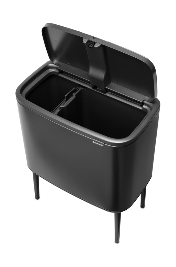 Bo touch bin 11+23 litraa, Confident Grey Brabantia