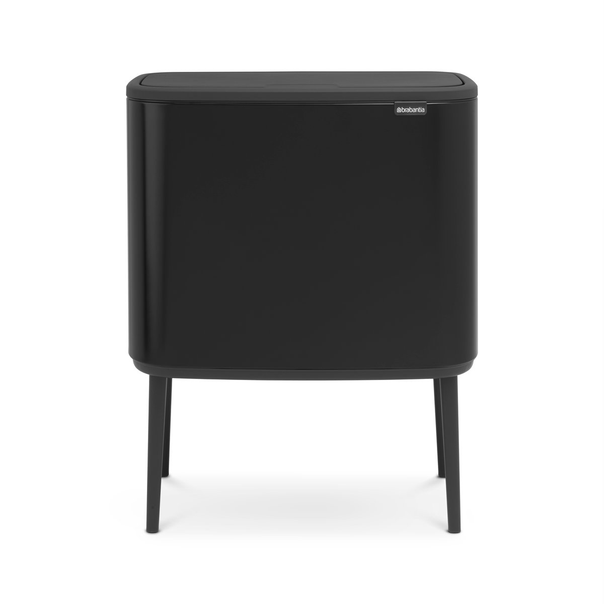 Brabantia Bo touch bin 11+23 litraa matta musta