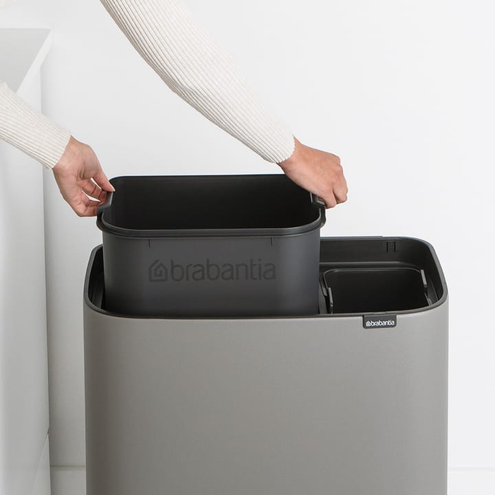 Bo touch bin 11+23 litraa, Mineral concrete grey Brabantia