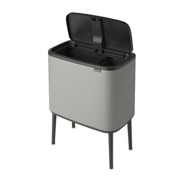 Bo touch bin 11+23 litraa - Mineral concrete grey - Brabantia