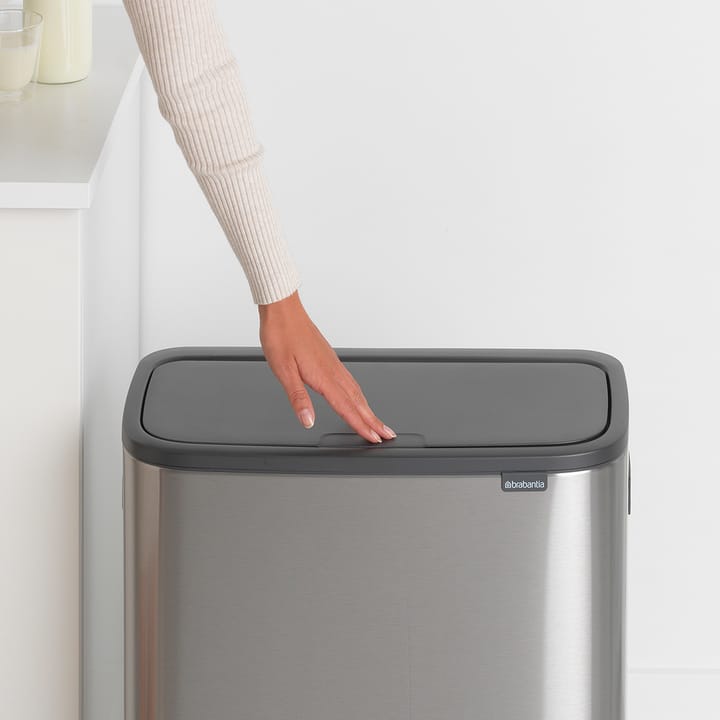 Bo touch bin 2x30 L, Mattaharjattu teräs Brabantia