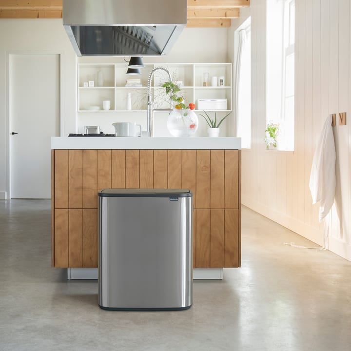 Bo touch bin 2x30 L, Mattaharjattu teräs Brabantia