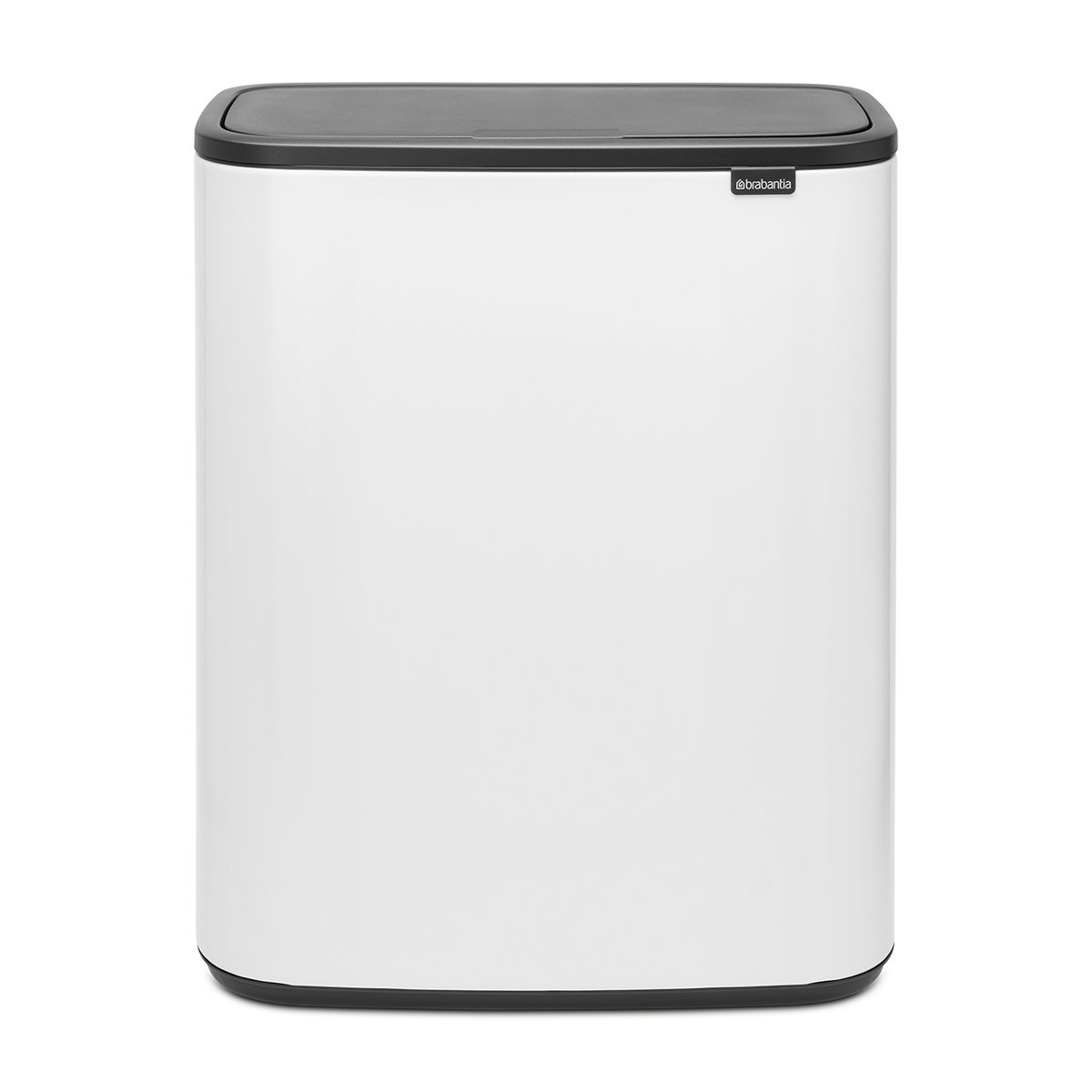 Brabantia Bo touch bin 2×30 L Valkoinen