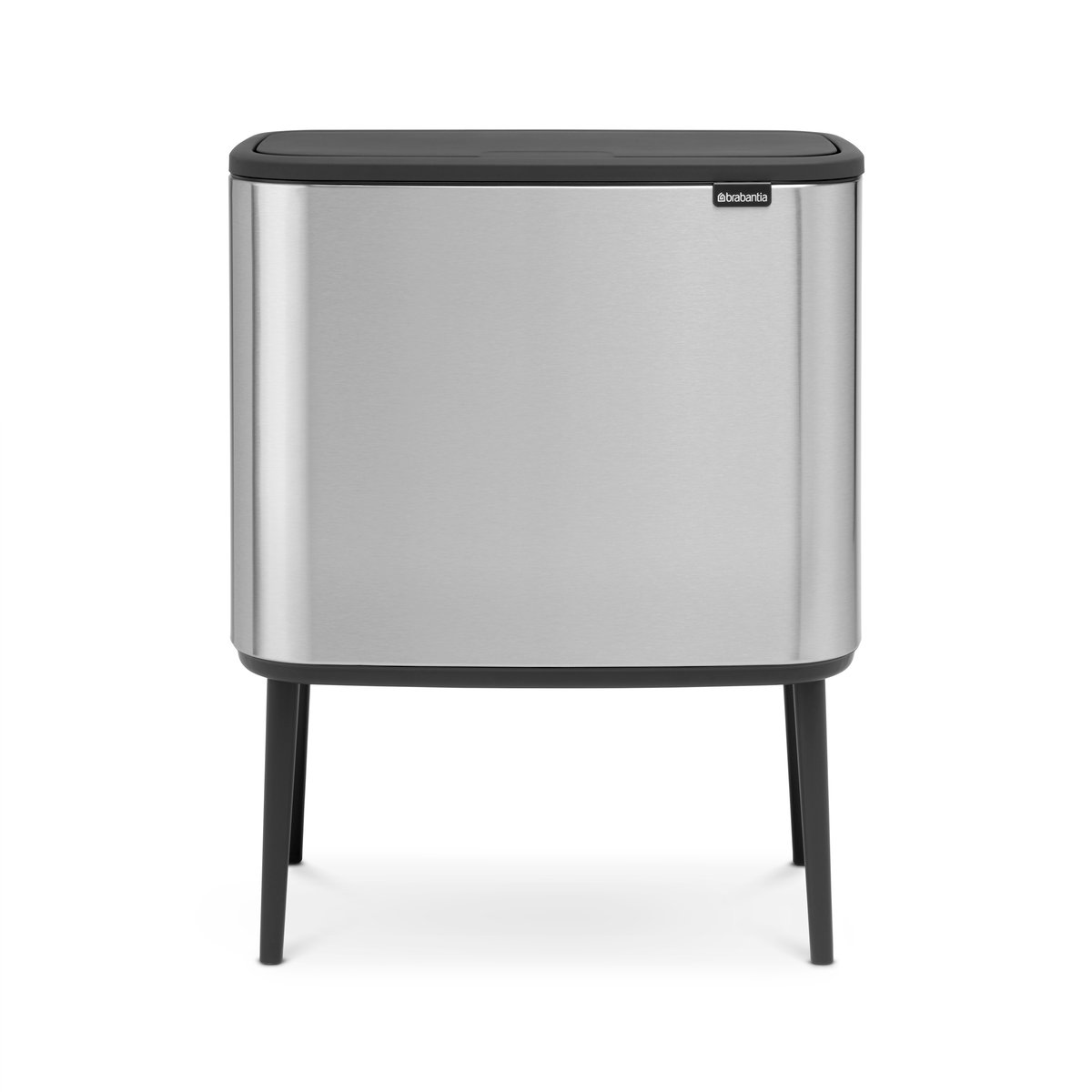 Brabantia Bo touch bin 3 x 11 litraa Matta ruostumaton teräs