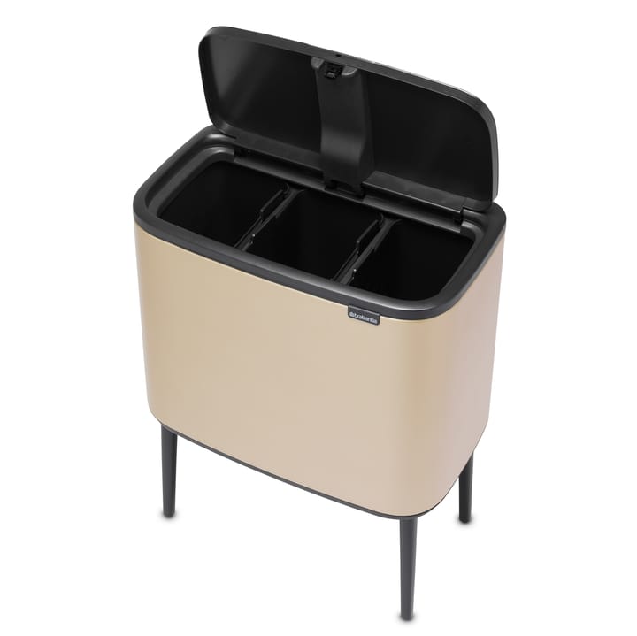 Bo touch bin 3 x 11 litraa, Metallic Gold Brabantia