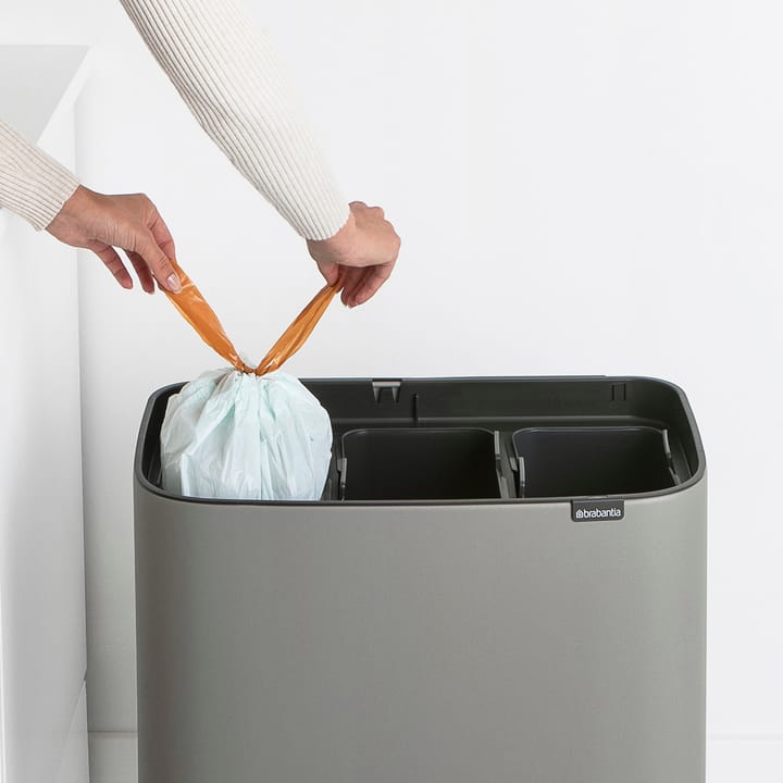 Bo touch bin 3 x 11 litraa, Mineral concrete grey Brabantia