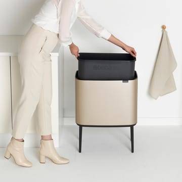 Bo touch bin 36 litraa - Metallic Gold - Brabantia