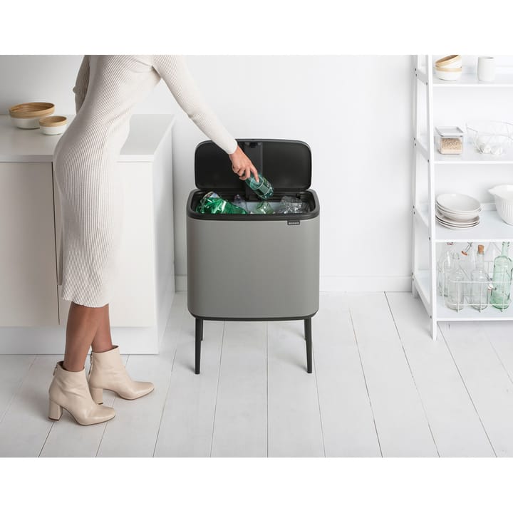 Bo touch bin 36 litraa, Mineral concrete grey Brabantia