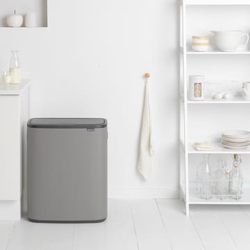 Bo touch bin 60 L - Mineral concrete grey - Brabantia