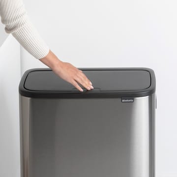 Bo touch bin high 2x30 L - Mattaharjattu teräs - Brabantia