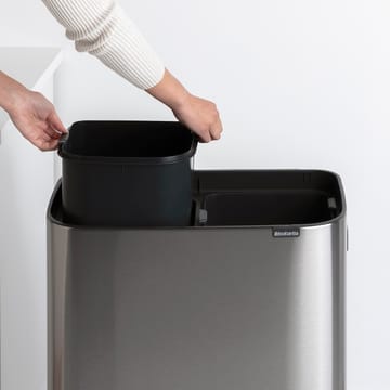 Bo touch bin high 2x30 L - Mattaharjattu teräs - Brabantia