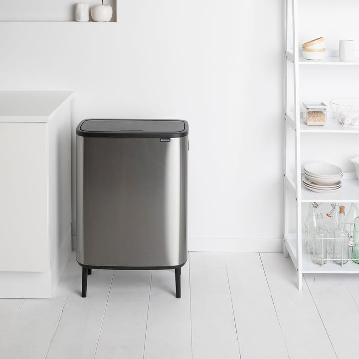 Bo touch bin high 2x30 L, Mattaharjattu teräs Brabantia