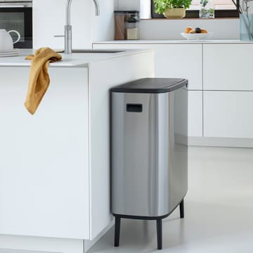 Bo touch bin high 2x30 L - Mattaharjattu teräs - Brabantia