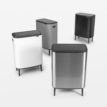 Bo touch bin high 2x30 L - Mattaharjattu teräs - Brabantia