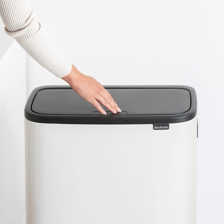 Bo touch bin high 2x30 L, Valkoinen Brabantia