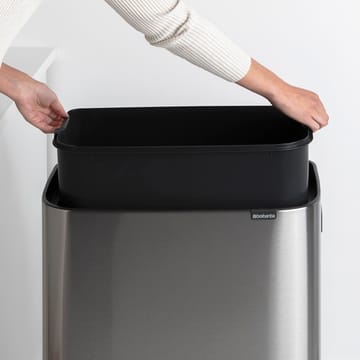 Bo touch bin high 60 L - Matta harjattu teräs - Brabantia