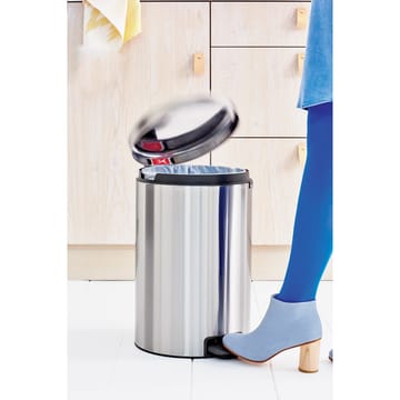 New Icon poljinroskis 20 litraa - Matt steel fingerprint proof - Brabantia