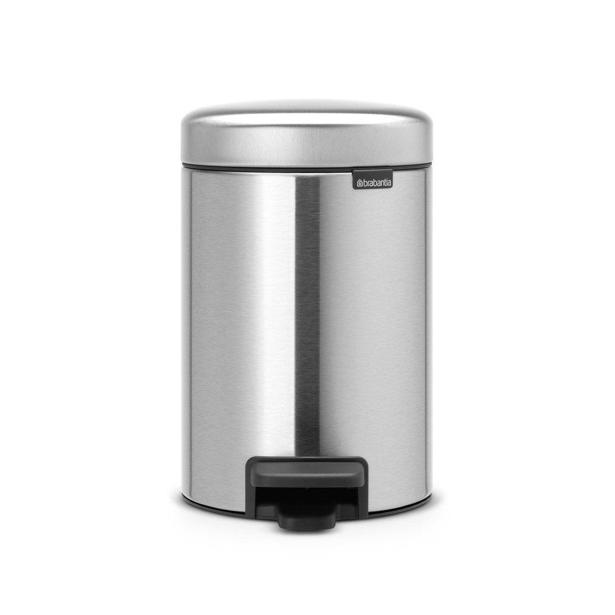 Brabantia New Icon poljinroskis 3 litraa matt steel (matta teräs)