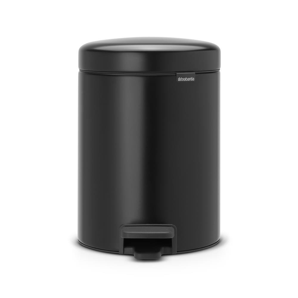 Brabantia New Icon poljinroskis 5 litraa matt black (musta)