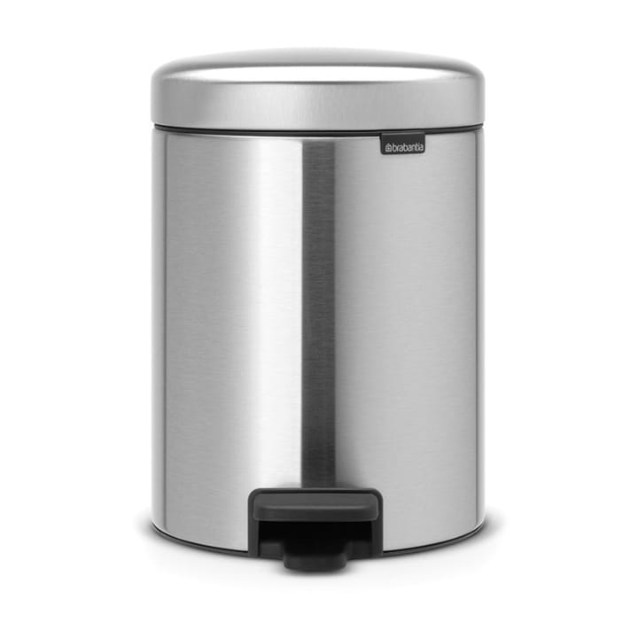 New Icon poljinroskis 5 litraa, Matt steel fingerprint proof Brabantia