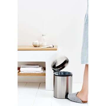 New Icon poljinroskis 5 litraa - Matt steel fingerprint proof - Brabantia