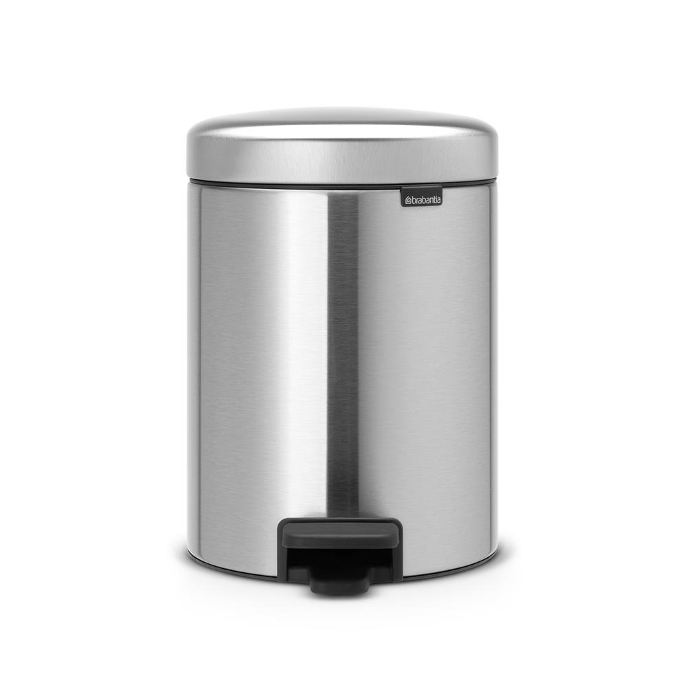 Brabantia New Icon poljinroskis 5 litraa matt steel (matta teräs)