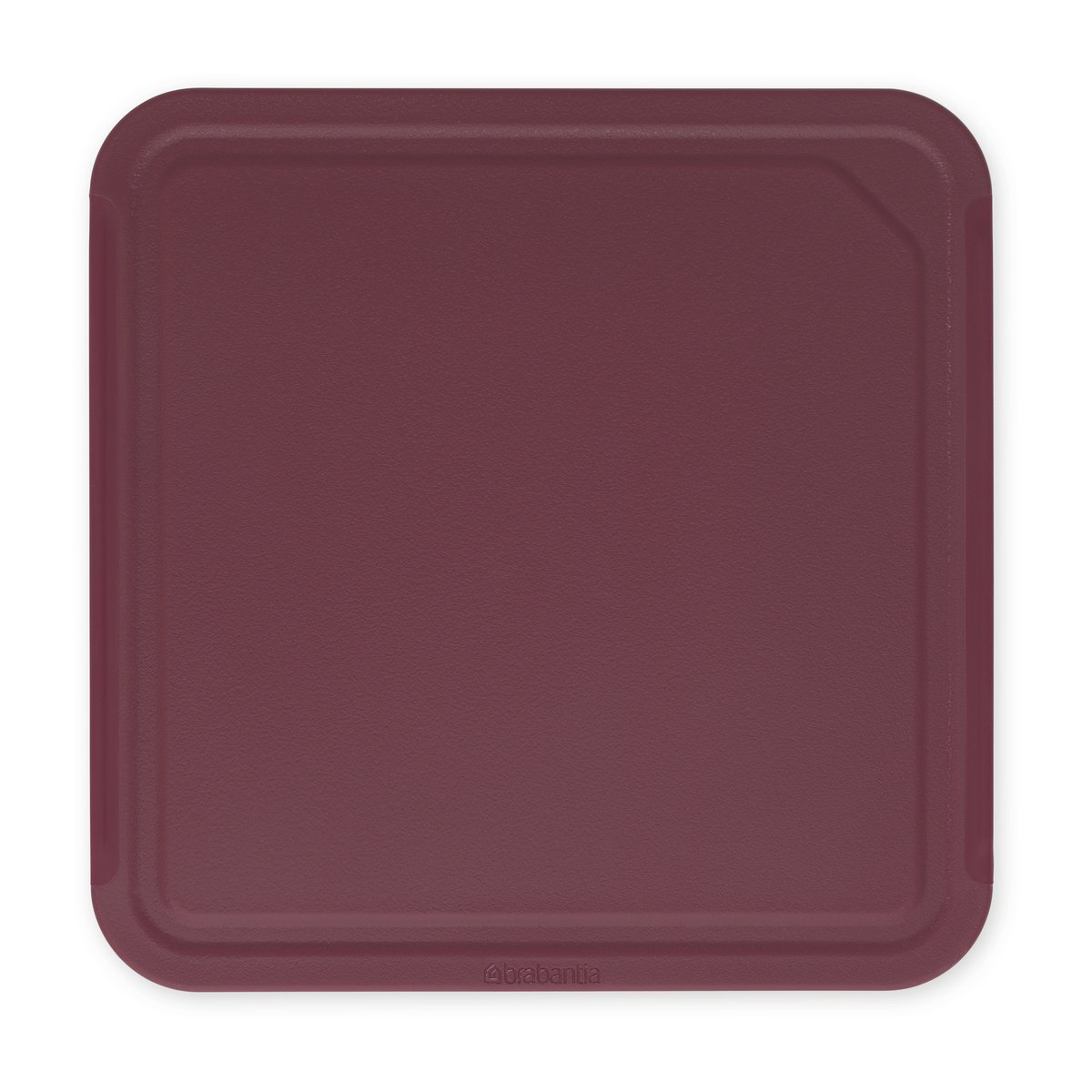 Brabantia TASTY+ leikkuulauta medium 25×25 cm Aubergine red