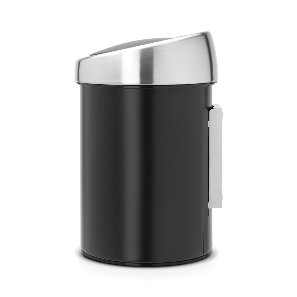 Brabantia Touch Bin (seinälle) muovi sisäastia 3 L Musta