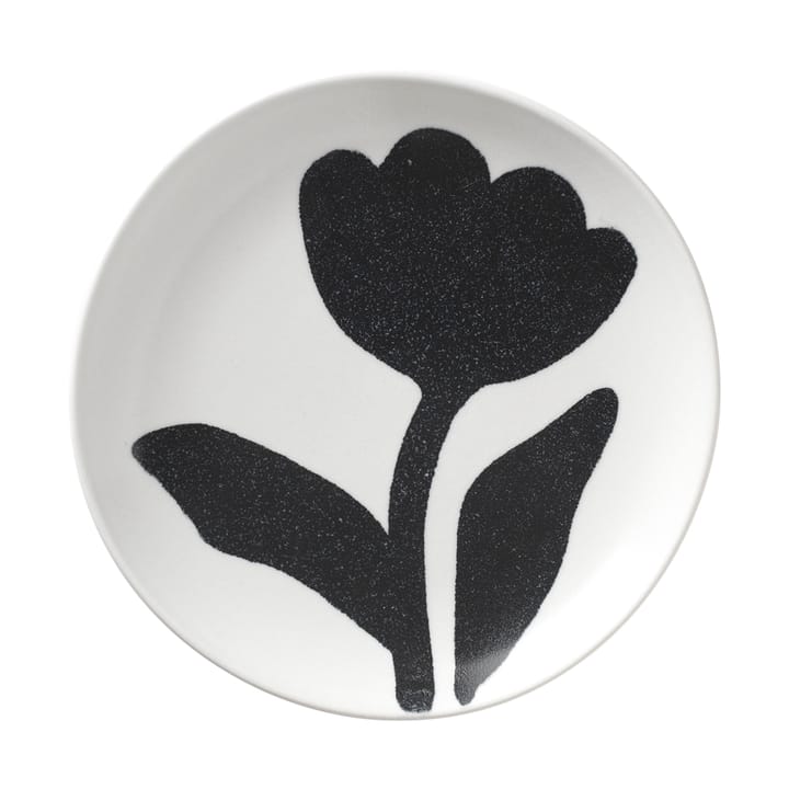 Flora lautanen Ø15 cm, Black-off white Broste Copenhagen