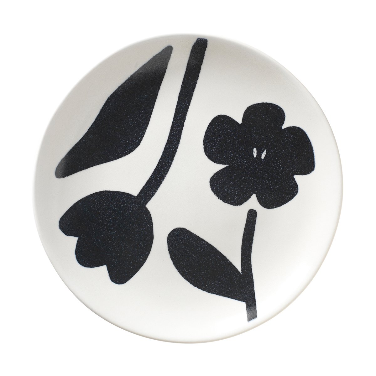 Broste Copenhagen Flora lautanen Ø20 cm Black-off white