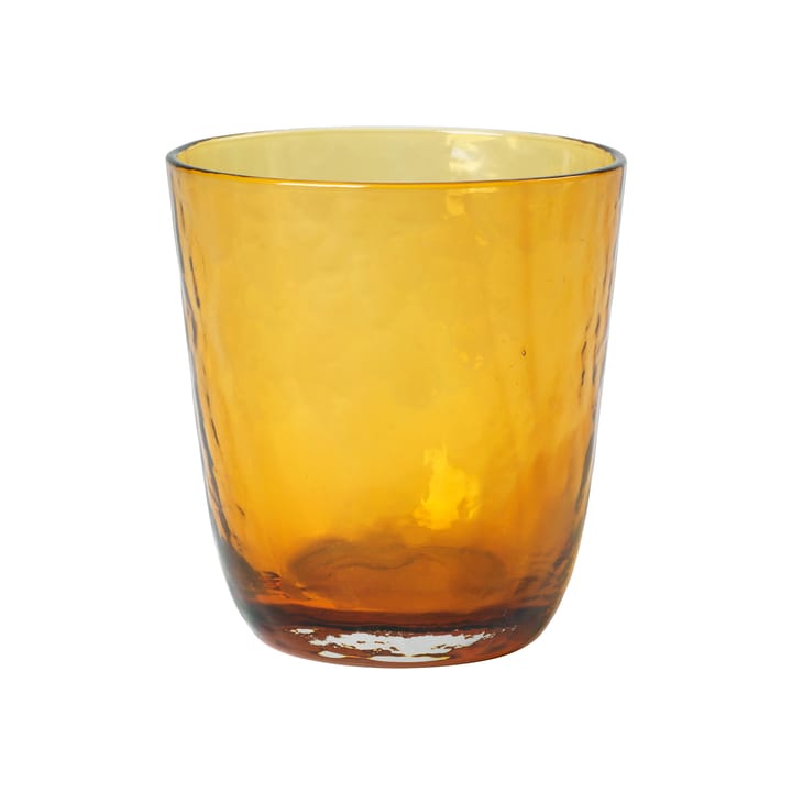 Hammered juomalasi 33,5 cl - Amber - Broste Copenhagen