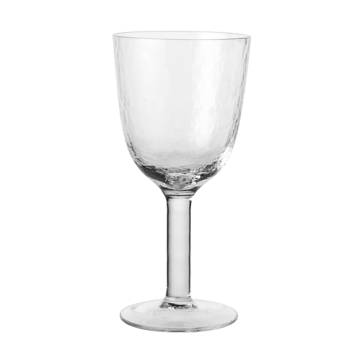 Broste Copenhagen Hammered valkoviinilasi 30 cl Kirkas